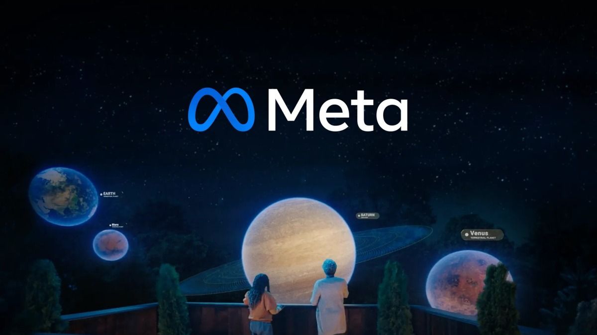 Meta's branding image